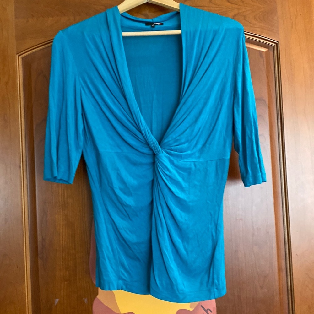 One Forty 8 - sexy blue top - M
